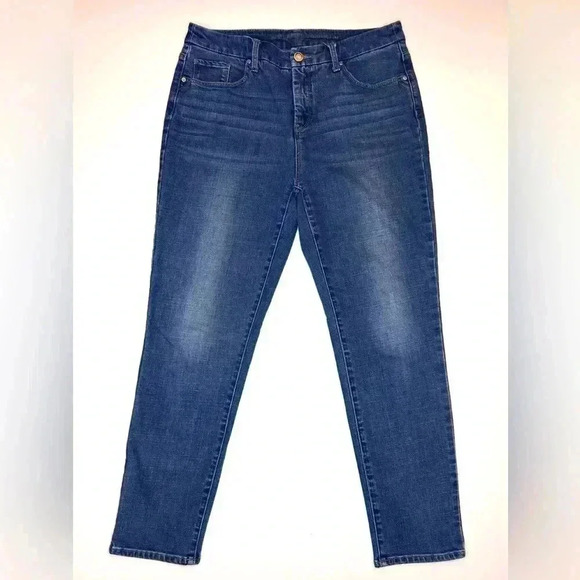 Chicos Women’s The So Slimming Girlfriend Ankle Jeans Size- 0.5 - Picture 1 of 7